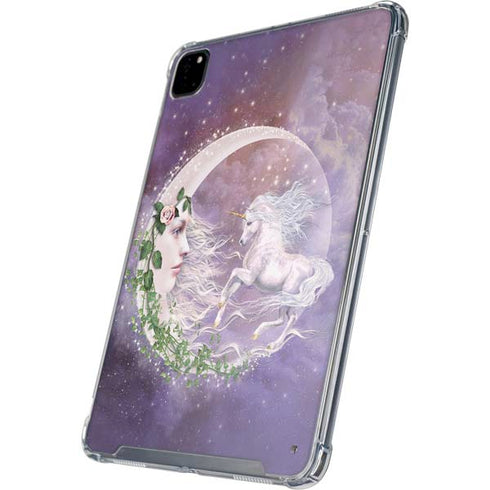 Moon Unicorn by Laurie Prindle iPad Cases